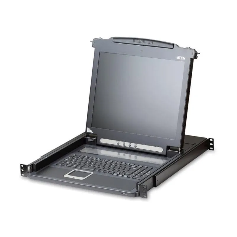 Commutatore KVM Aten CL1000M Console LCD 17 pollici Rack 1U