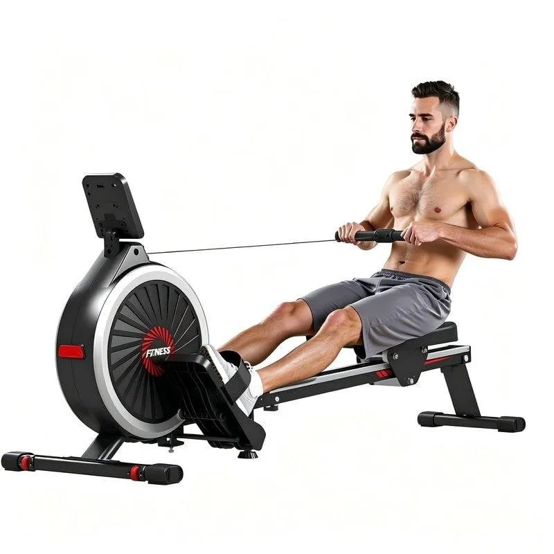 Vogatore HomeFitnessCode Magnetico 16 Livelli Resistenza LCD