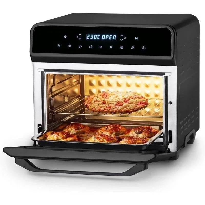 Friggitrice ad Aria Ufesa Magnum Finestra 23 L 1800 W Doppia Resistenza Nera