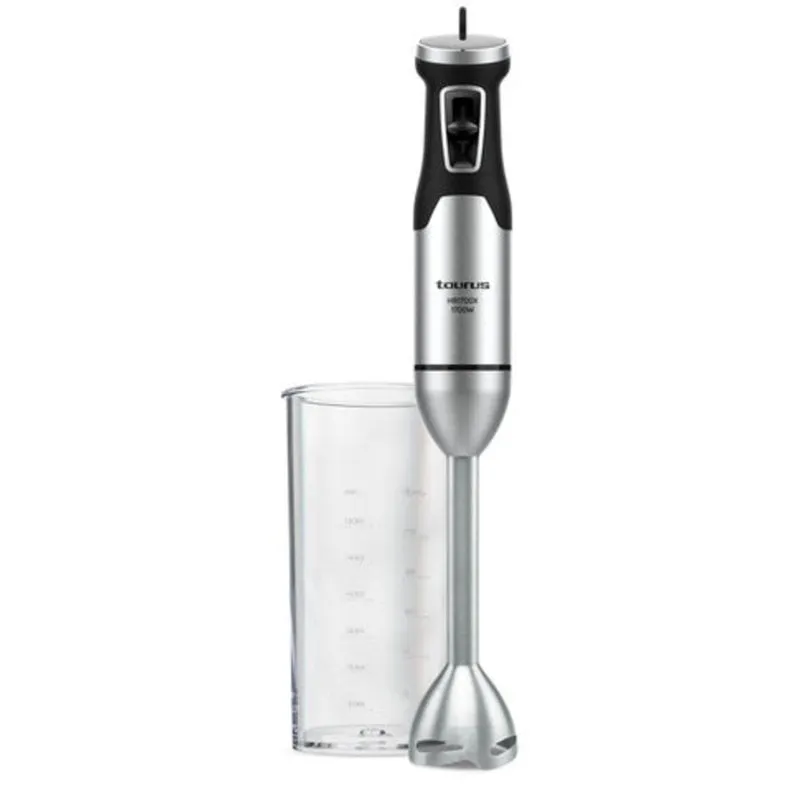 Frullatore a immersione Taurus HB1700X 1700W 1L Acciaio Inox Nero Turbo
