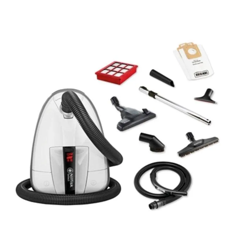 Aspirapolvere con Sacco Nilfisk Select 650W Filtro HEPA 14 3,1L Allergie