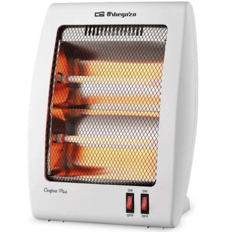Riscaldatore alogeno Orbegozo BP 5010 800W da pavimento bianco