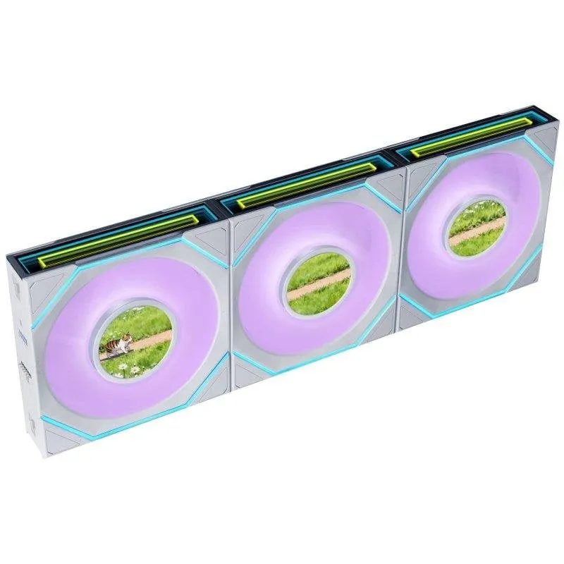 Ventola supplementare Lian-Li UNI FAN SLINF FLEX 120 1950RPM con schermo LCD