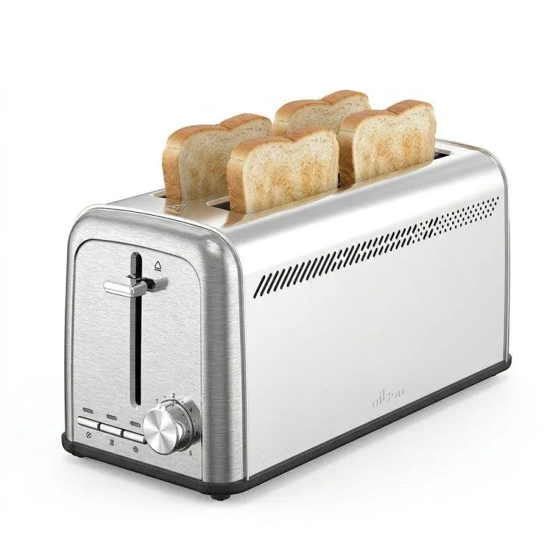 Tostapane inox Nilson Life 2 fessure lunghe 1500 W