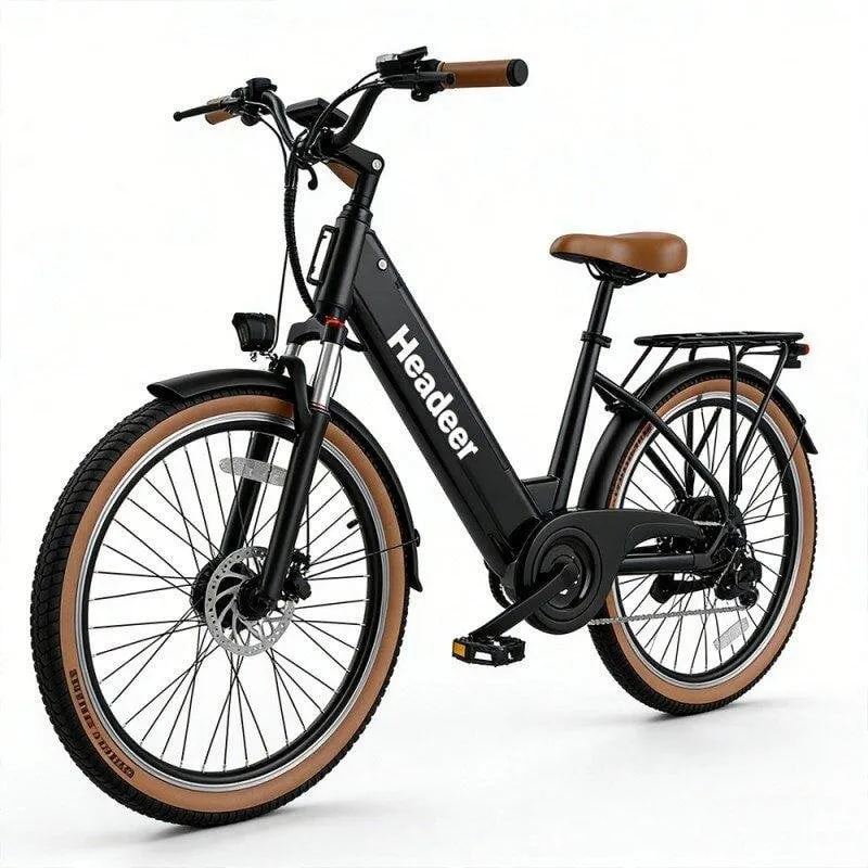 Bicicletta Elettrica Headeer BD26195 350W 48V 26" 7 velocita