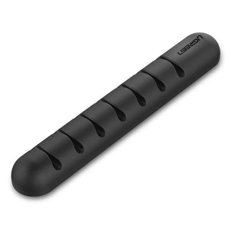 Organizzatore Cavi Ugreen LP114 Silicone Nero Autoadesivo