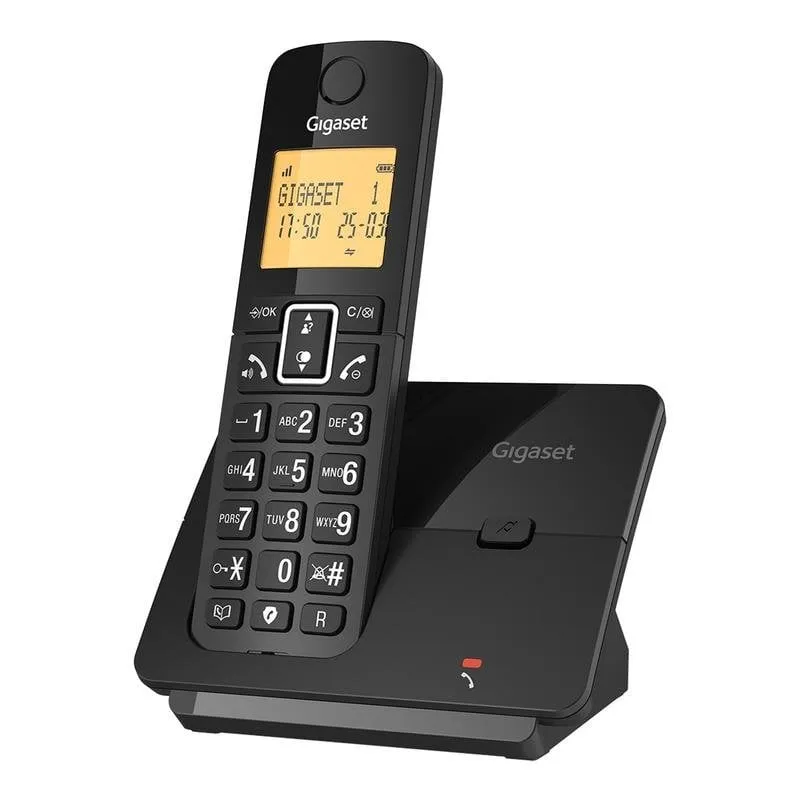 Telefono cordless Gigaset Essential 300 nero blocco chiamate vivavoce