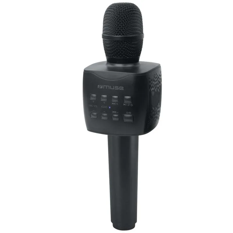 Microfono MUSE M-508 KA Bluetooth 6.0 nero wireless e cablato