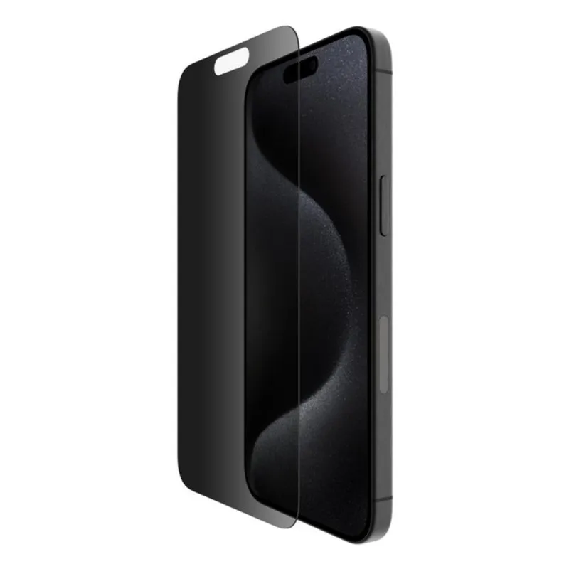Protector Schermo Belkin ScreenForce InvisiGlass Privacy iPhone 16 Pro Antibatterico