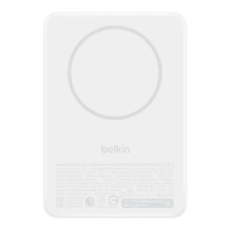 Power Bank Belkin BOOSTCHARGE 10000 mAh Qi2 Magnetico Slim