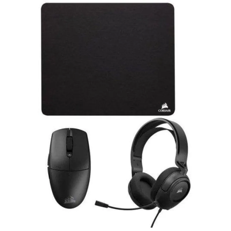 Pack Corsair MM100 + Mouse M55 Wireless + Cuffie HS35 V2 Stereo