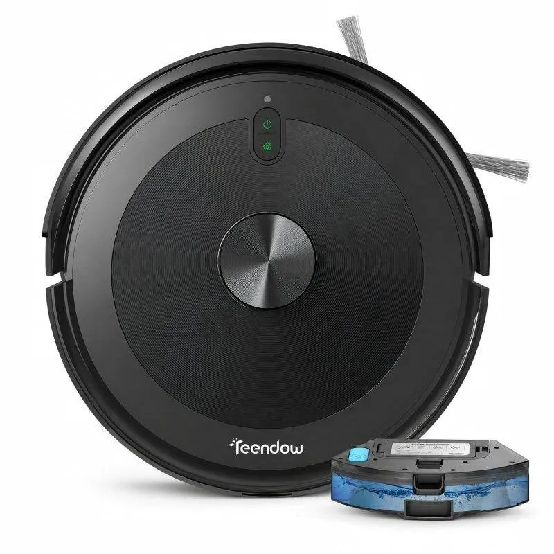 Robot Aspirapolvere e Lavapavimenti Teendow D10s Navigazione Laser 4500 Pa 3200 mAh