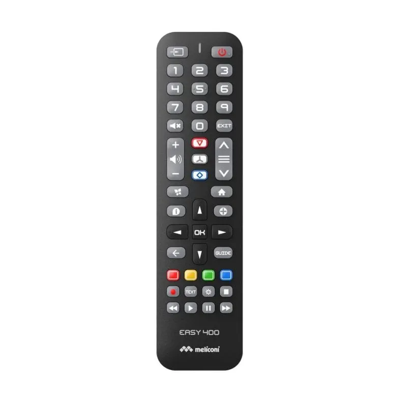 Telecomando Meliconi Easy 400 Philips Nero accesso streaming