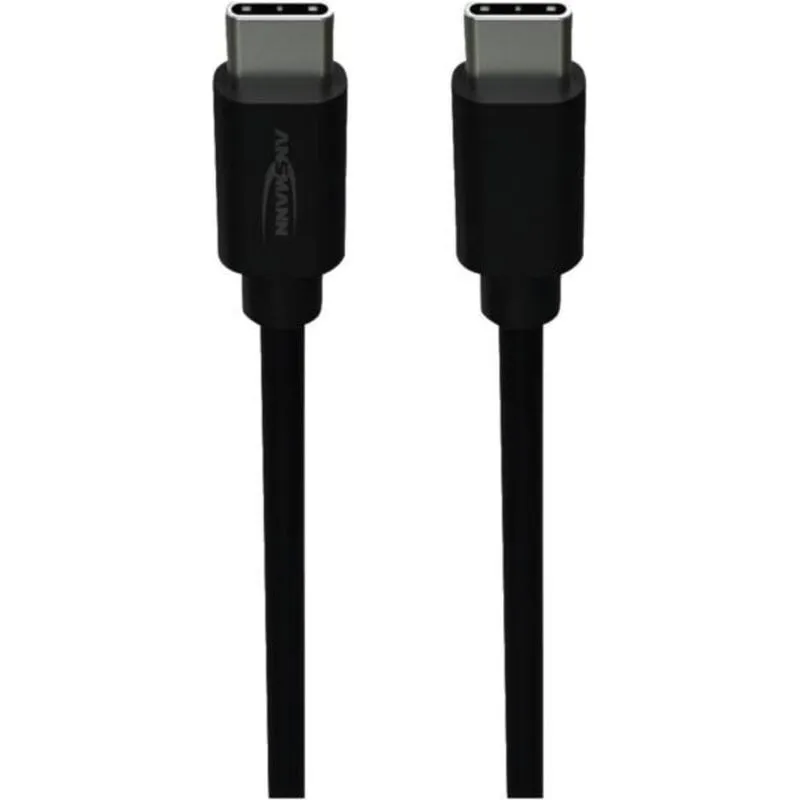Cavo Ansmann 1700-0208 USB-C a USB-C 2 m 480 Gbit/s Nero