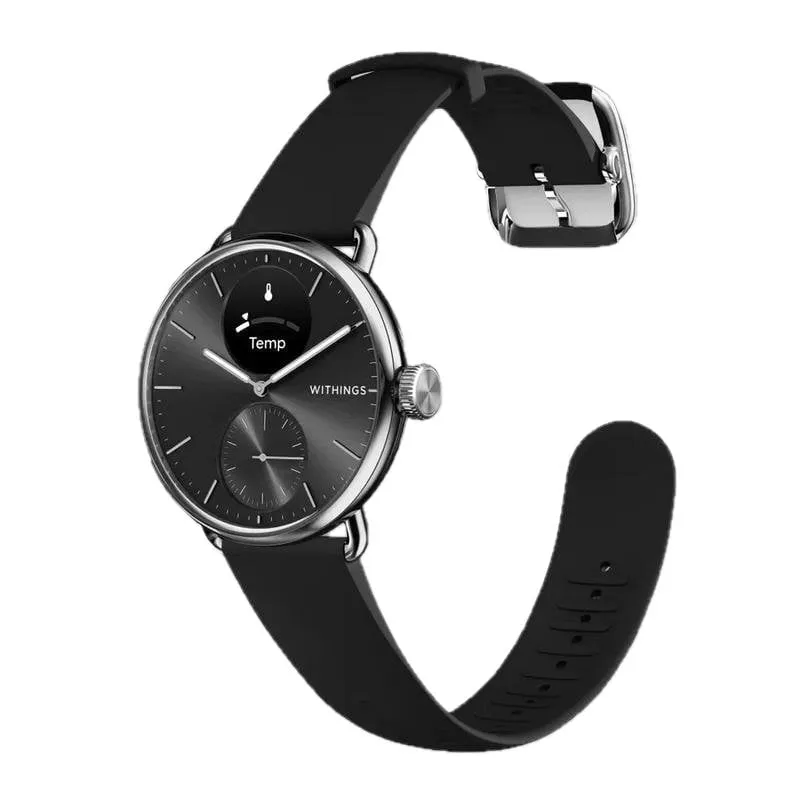 Withings Scanwatch 2 Bluetooth 38mm Acciaio Inossidabile Nero Cardiofrequenzimetro SpO2 Impermeabile 5ATM