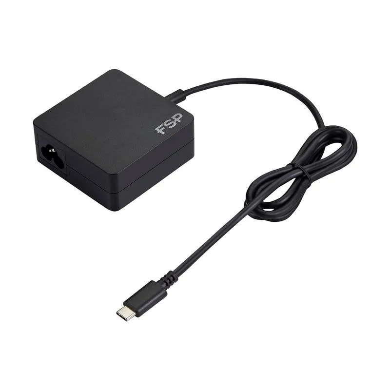 Alimentatore FSP NB C 65W Certificazione UL ECOLOGO USB-C PD universale