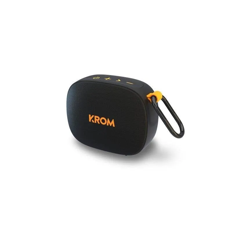 Altoparlanti Krom Groovy Portatile Bluetooth 5W con IPX5 e TWS