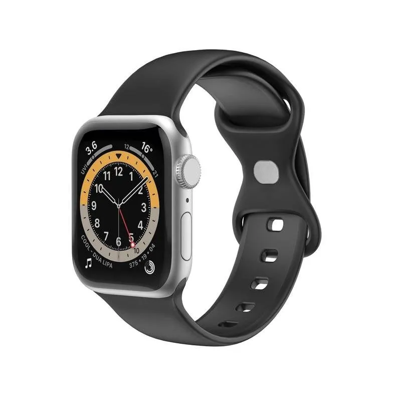 Bracciale silicone Apple Watch 38/40/41mm Nero