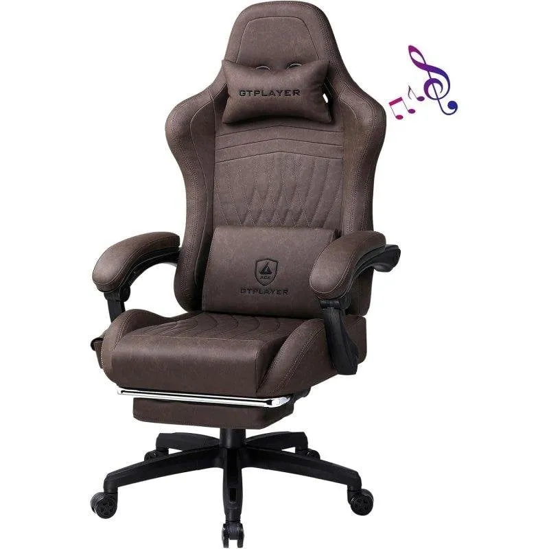 Sedia Gaming GTPLAYER Ergonomica Reposapiedi Altoparlanti