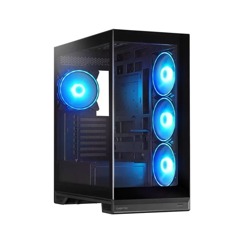 Case PC Chieftec GX-30B-OP Midi Tower RGB Vetro Temperato