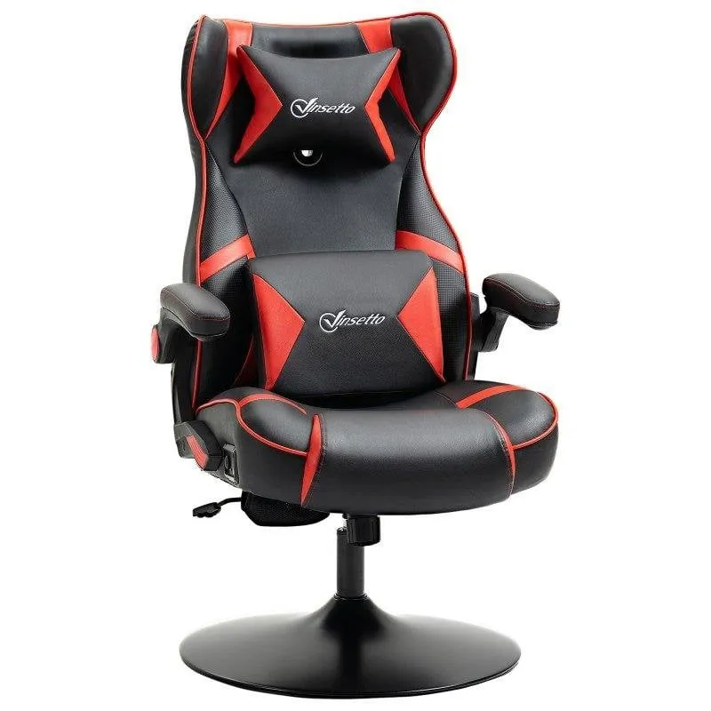 Sedia Gaming Rolipo 921-576RD Ergonomica Bluetooth Pelle Sintetica