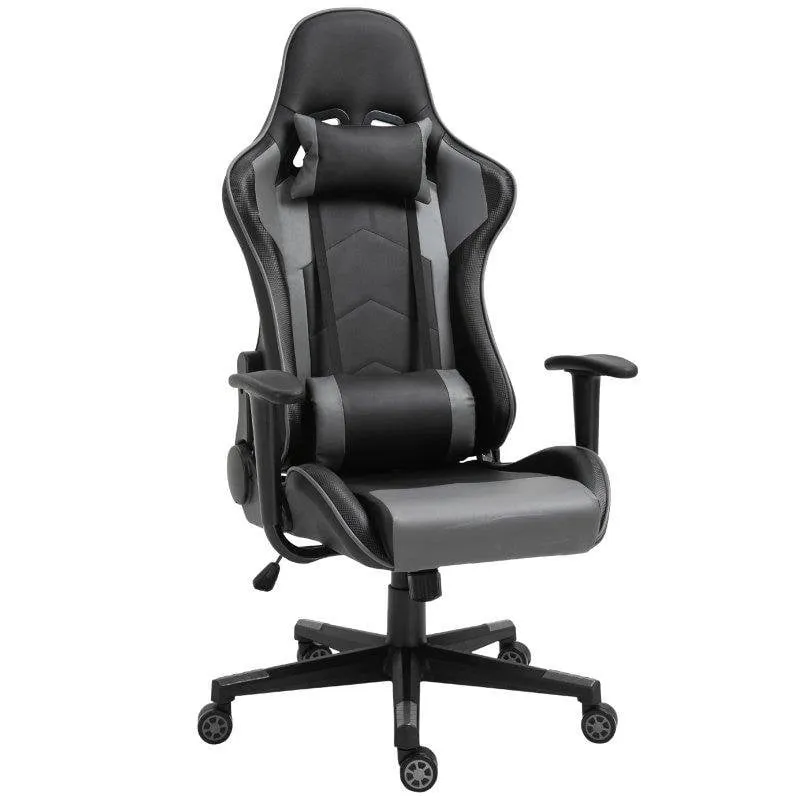 Sedia Gaming Ergonomica Rolipo 921-251 Cuoio Sintetico Nero