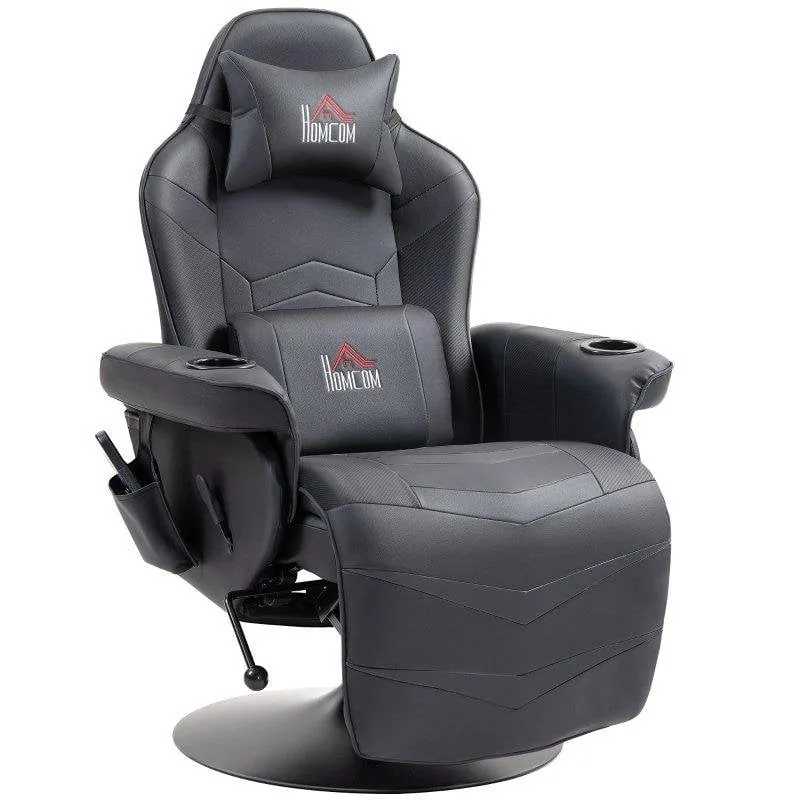 Sedia Gaming Ergonomica Rolipo 700-142V00BK Massaggio Reposapiedi