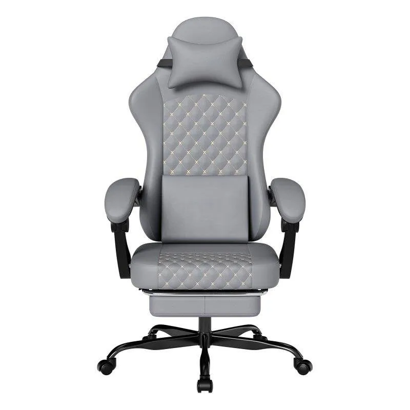 Sedia Gaming Ergonomica Rolipo W3298P376326 Massaggio Reposapiedi Estendibile