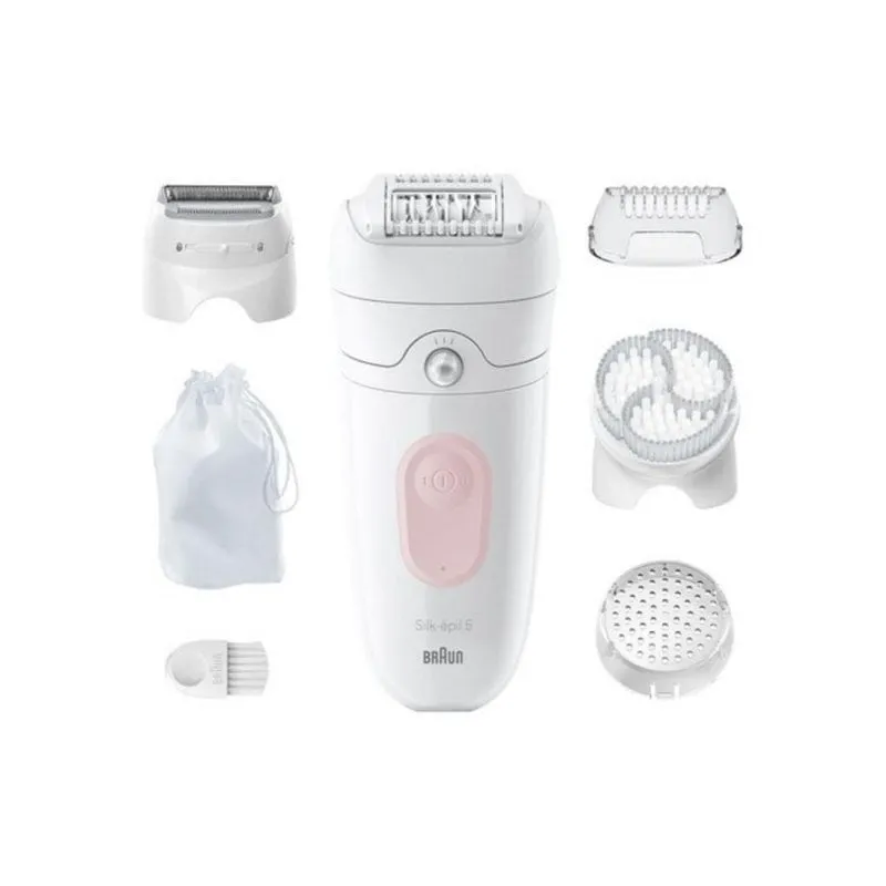 Epilatore Braun Silk-épil 5 Senza Fili 4 Testine Wet & Dry