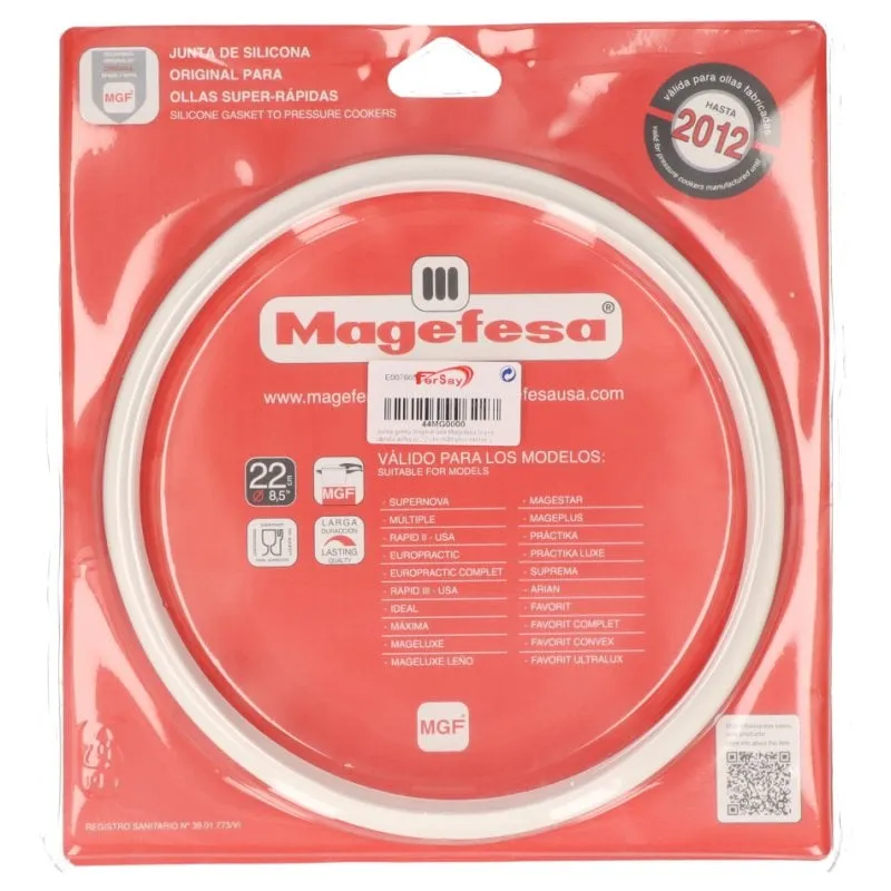 Guarnizione Olla Express Magefesa 22 cm Originale Compatibile Multi Modelli