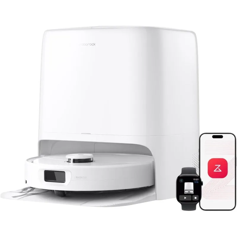 Robot Aspirapolvere Roborock Qrevo 2 ProX Navigazione LiDAR con Autosvuotamento 25.000 Pa Lavaggio integrato