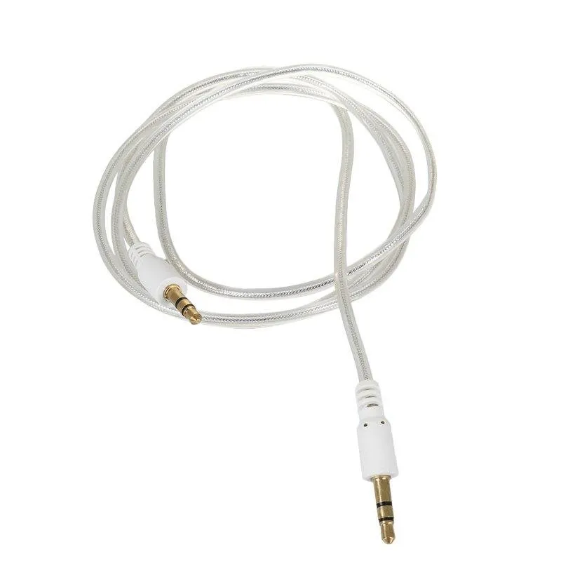 Cavo di Estensione Doppio Jack 3,5mm Bianco Dam Electronics