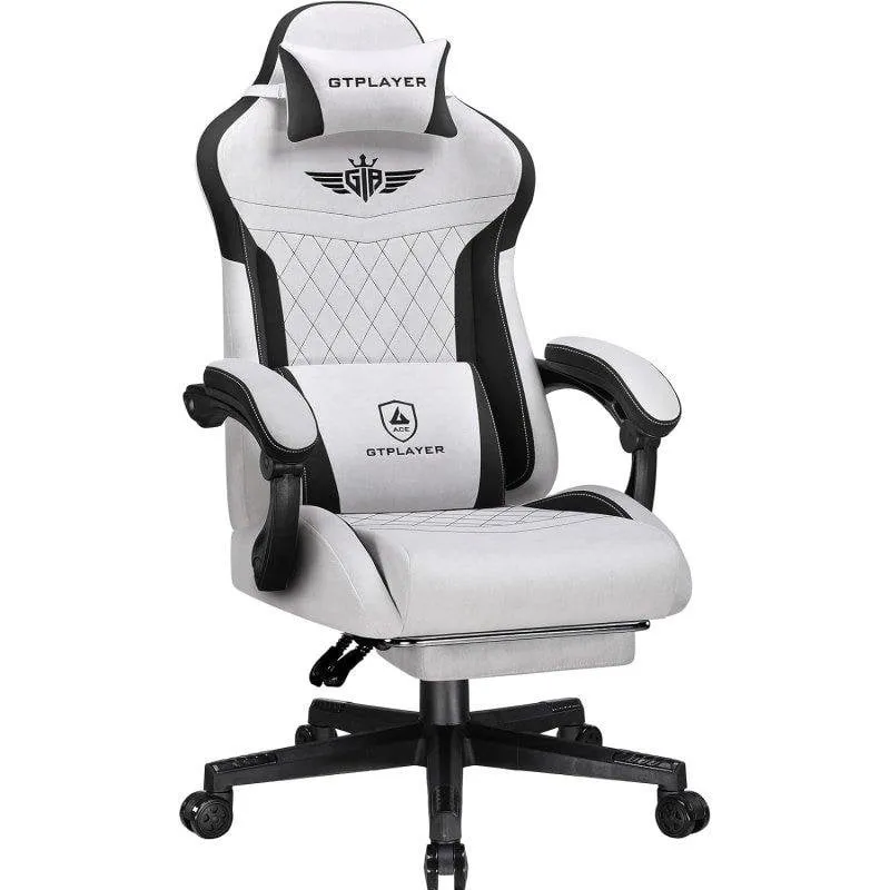 Sedia GTPLAYER Gaming Ergonomica con Supporto Lombare