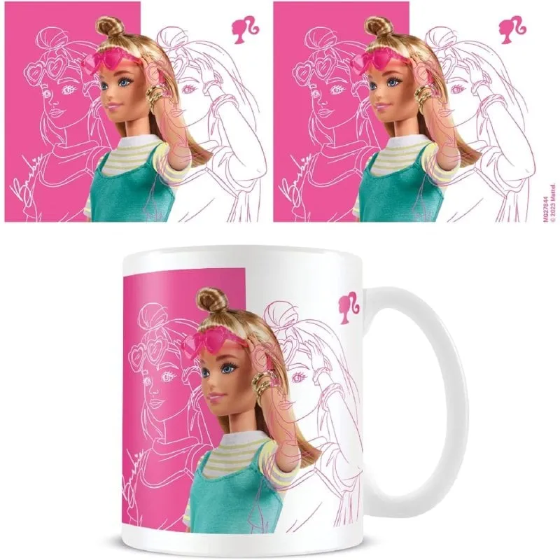 Tazza Barbie Occhiali da Sole Ceramica 320 ml