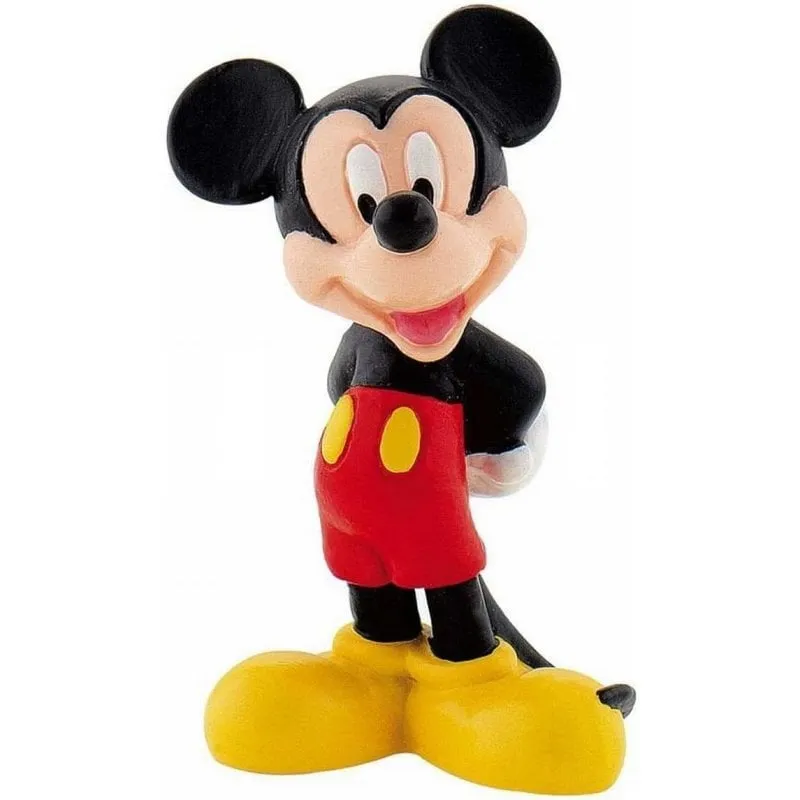 Figura Mickey Mouse Disney Bullyland 6 cm Collezione Cinema