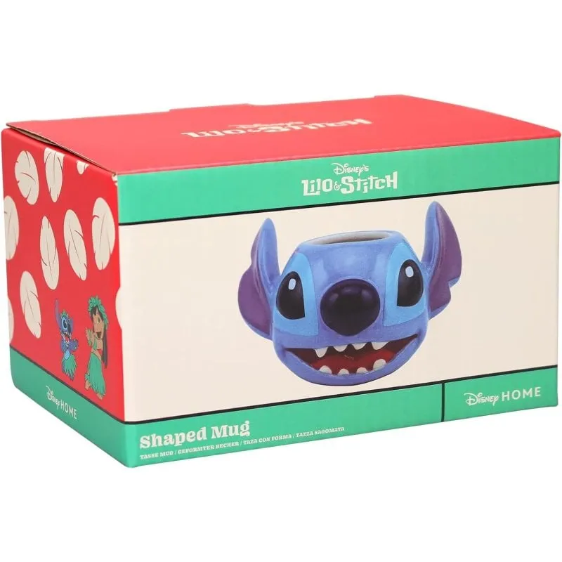 Tazza 3D Disney Stitch Half Moon Bay Ceramica 325 ml
