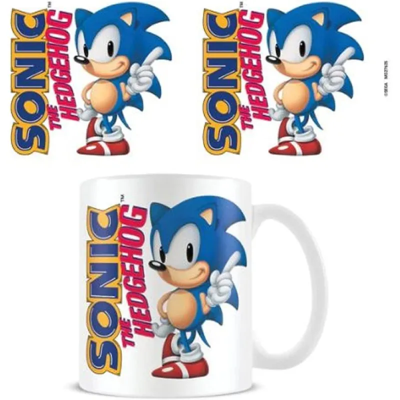 Tazza Sonic The Hedgehog Pyramid International Ceramica 315 ml Licenza Ufficiale