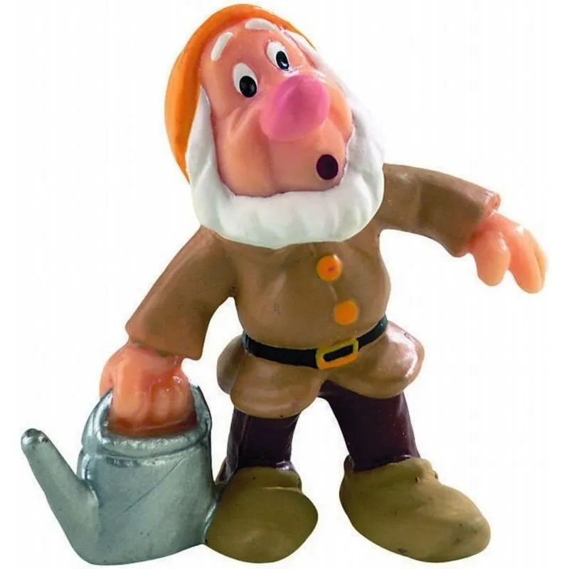Figura Enanito Mocoso Bullyland Disney 5,5 cm con Annaffiatoio