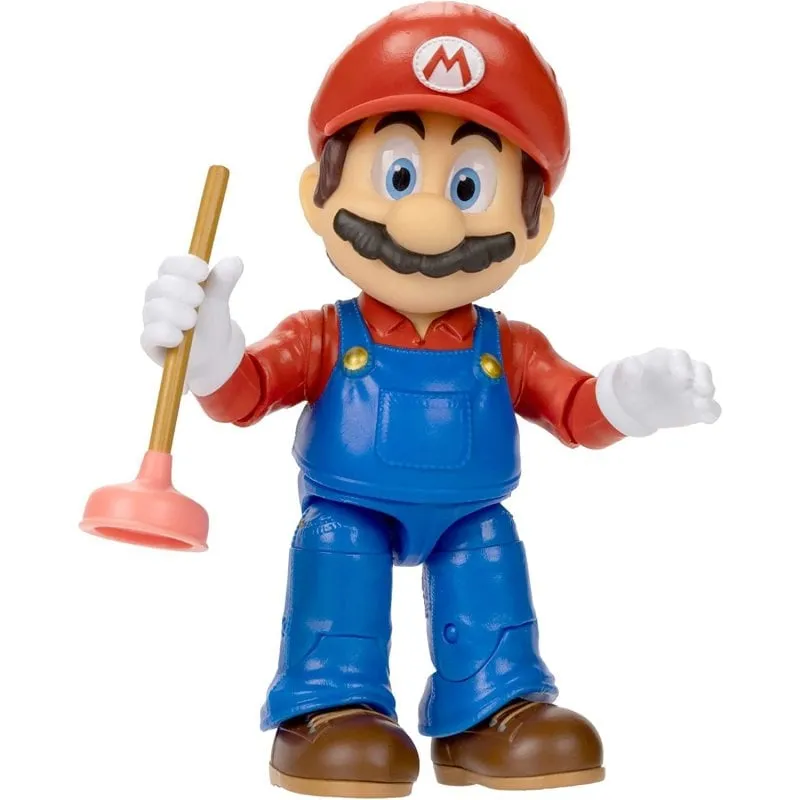 Figura Super Mario Bros Il Film Articolata 13 cm con Accessorio