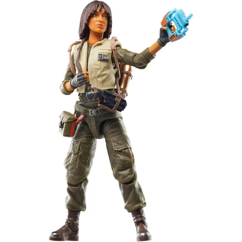 Action Figure Star Wars Hasbro Osha Aniseya Black Series 15 cm articolata