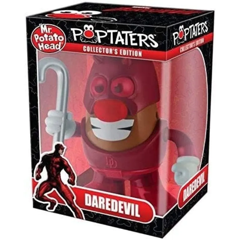 Figura Mr. Potato PPW Toys Daredevil Poptaters Edizione da Collezione 15 cm