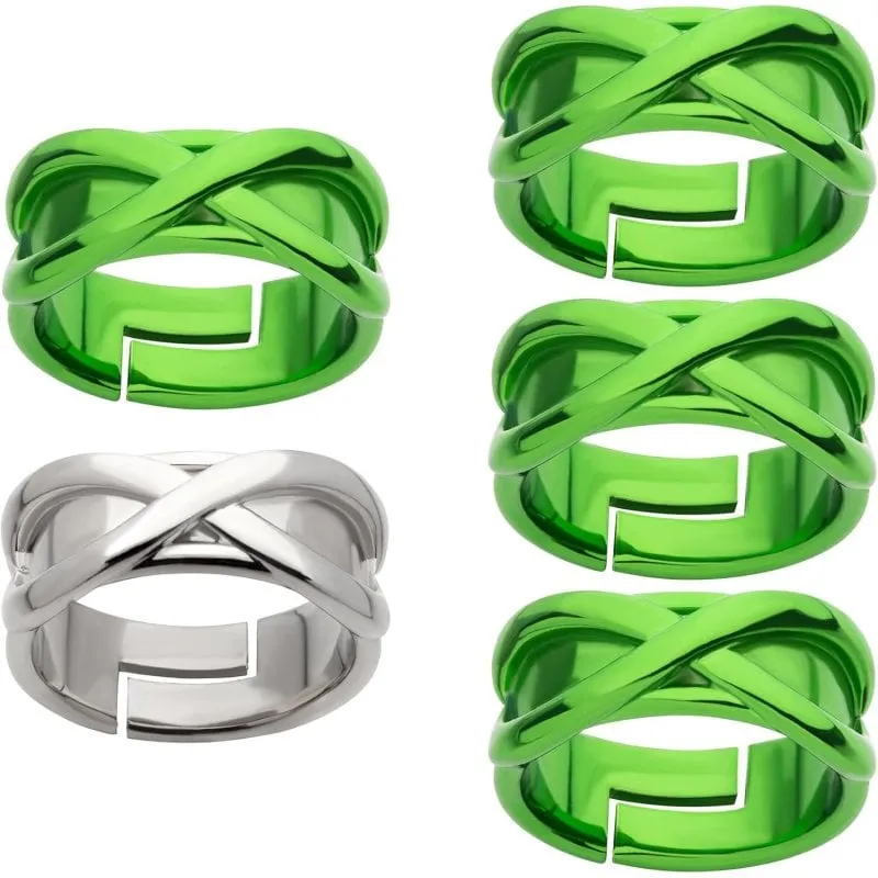 Set Replica Anelli del Tempo Dragon Ball Super Metallo Collezione