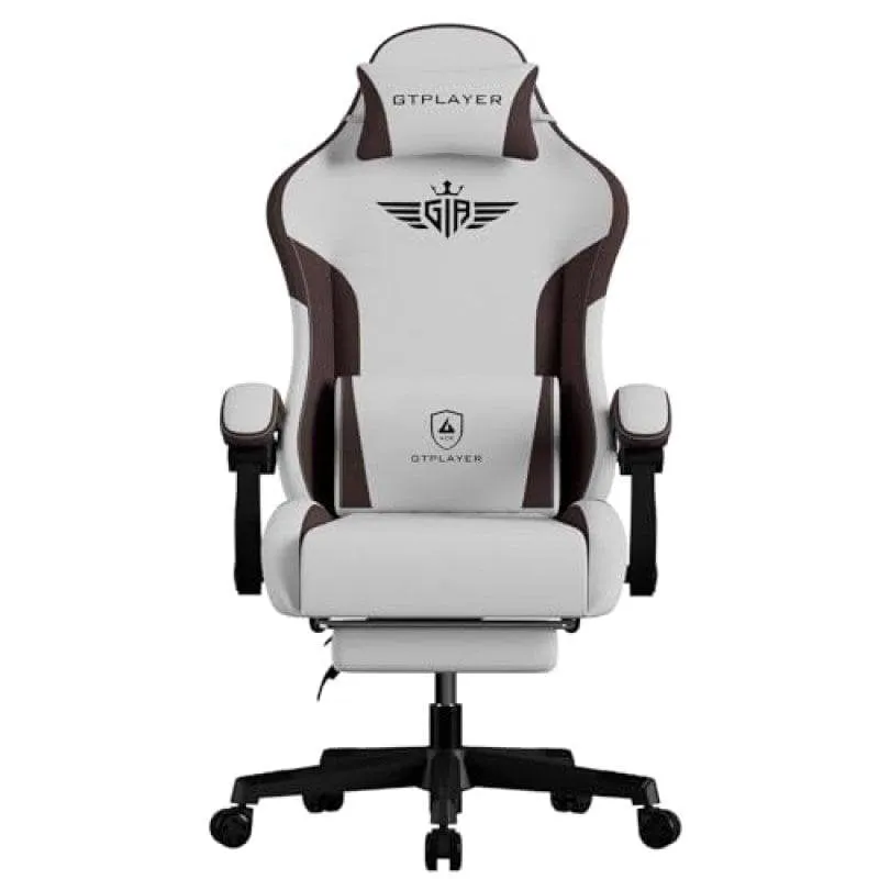 Sedia da gioco GTPLAYER Ergonomica con supporto lombare e schiena ampia