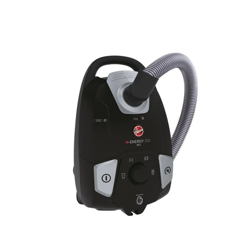 Aspirapolvere con Sacco Hoover H-ENERGY 300 HE320PET 850W 4L EPA Nero