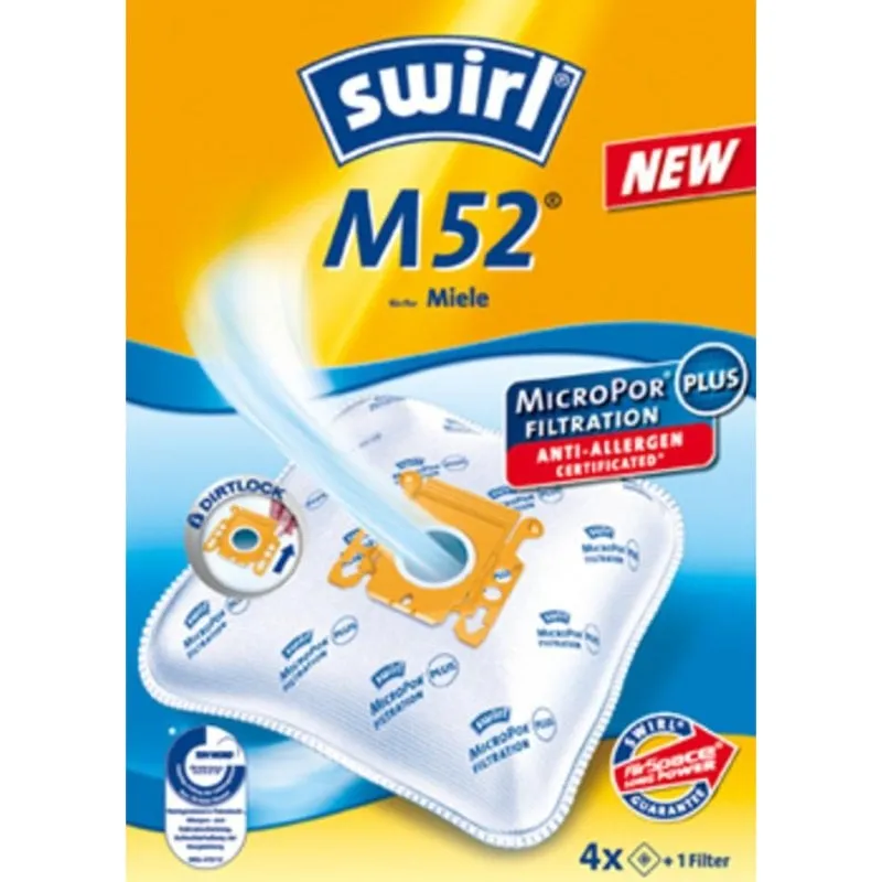 Accessorio aspirapolvere Swirl M 52 Sacche e Filtro