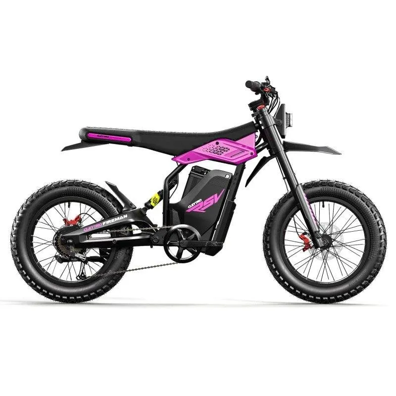 Bicicletta Elettrica Cleytro 1200W 48V 25Ah Doppia Sospensione Freni Idraulici