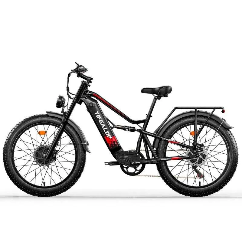 Bicicletta Elettrica Tifgalop Doppio Motore 52V 750W