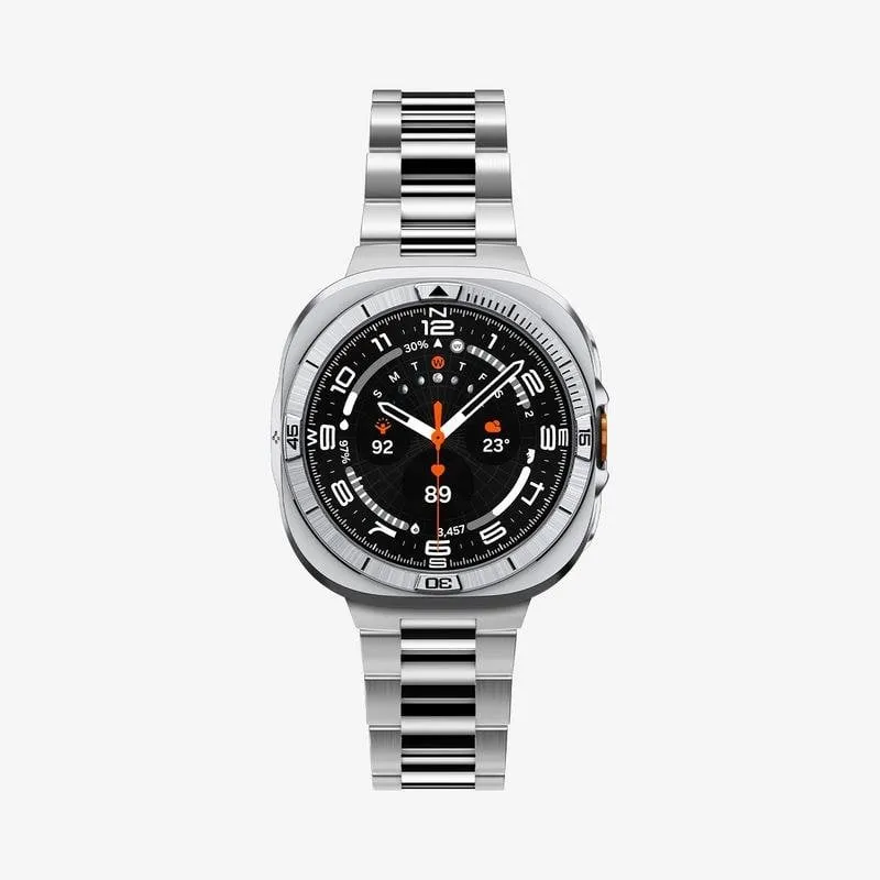 Custodia Spigen Bezel Tune Pro Galaxy Watch Ultra 2 47mm Argento