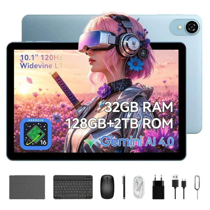 Tablet ExcitPower W80 WiFi 10,1" 8GB 128GB Blu