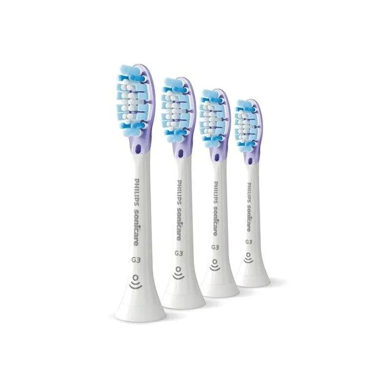 Testine di Ricambio Philips Sonicare G3 Premium Gum Care HX9054/87 4 Unità Extra Morbido